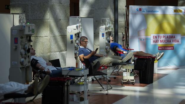 La Comunidad de Madrid abre la Real Casa de Correos al maratón de donación de sangre y plasma