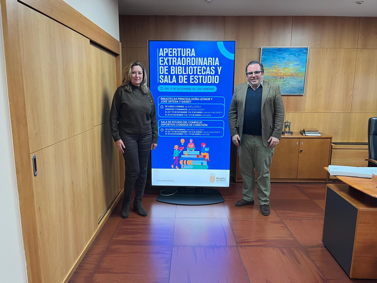 APERTURA EXTRAORDINARIA DE BIBLIOTECAS Y SALAS DE ESTUDIO ENTRE EL 9 DE DICIEMBRE Y EL 1 DE FEBRERO