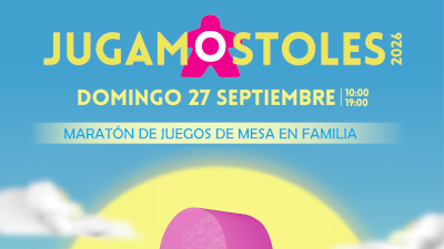 JugaMóstoles 2026 volverá a reunir a las familias en torno a los juegos de mesa