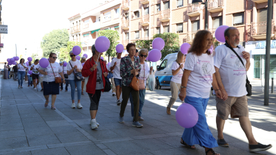 Móstoles visibiliza el Alzheimer con una marcha solidaria