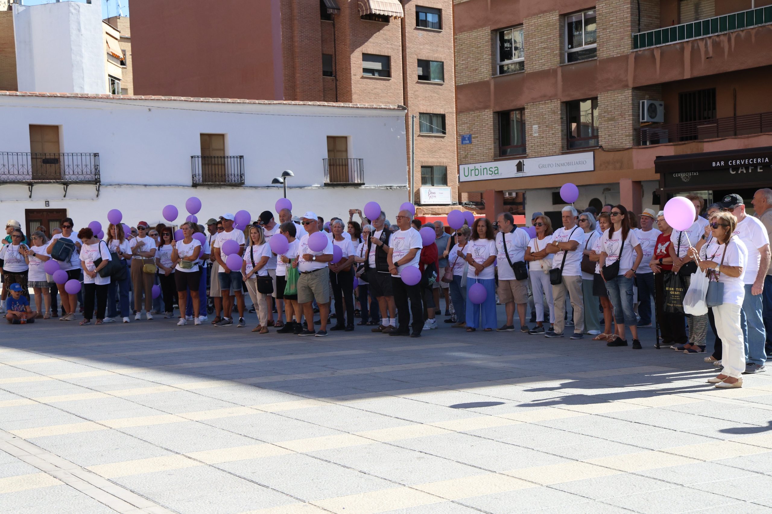 Móstoles visibiliza el Alzheimer con una marcha solidaria