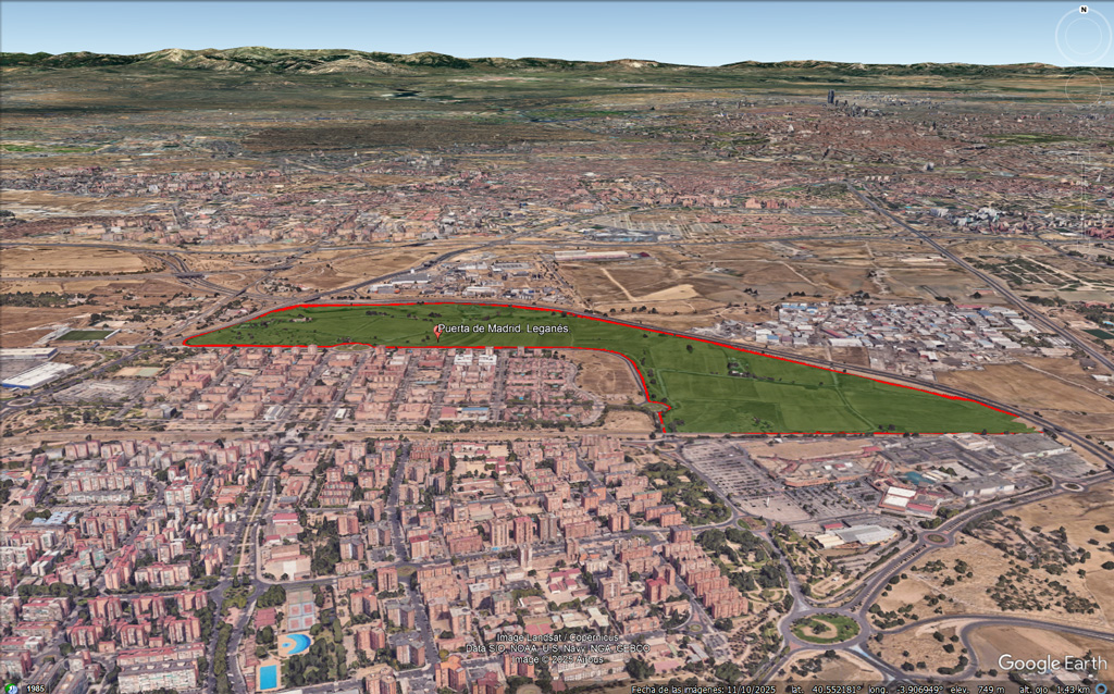 Se convoca un concurso para seleccionar las propuestas más sostenibles e innovadoras para el nuevo barrio de Leganés ‘Puerta de Madrid’