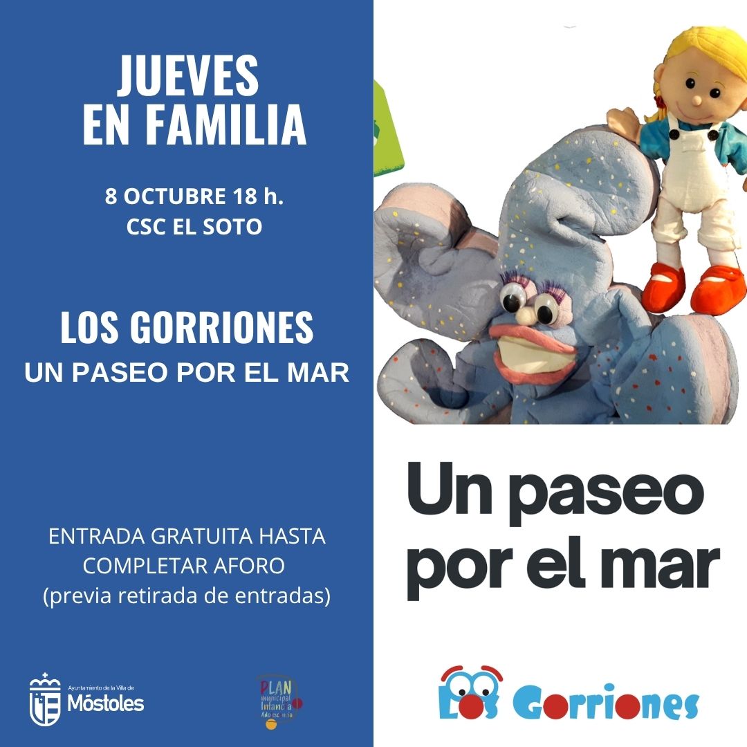 Cuentacuentos, títeres, cine y teatro llenan de cultura Móstoles esta semana