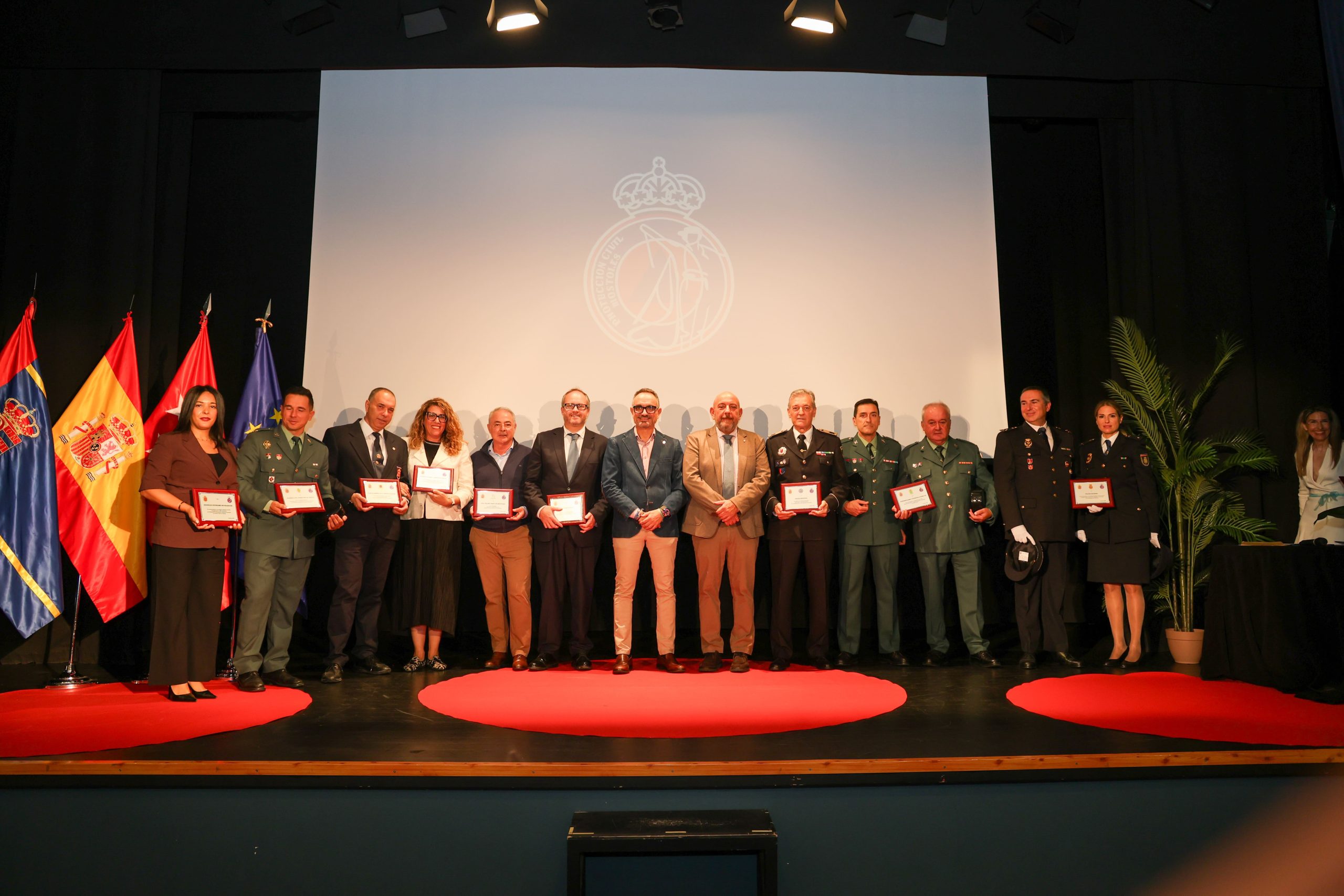 Móstoles celebró el 34 aniversario de la Agrupación de Voluntarios de Protección Civil