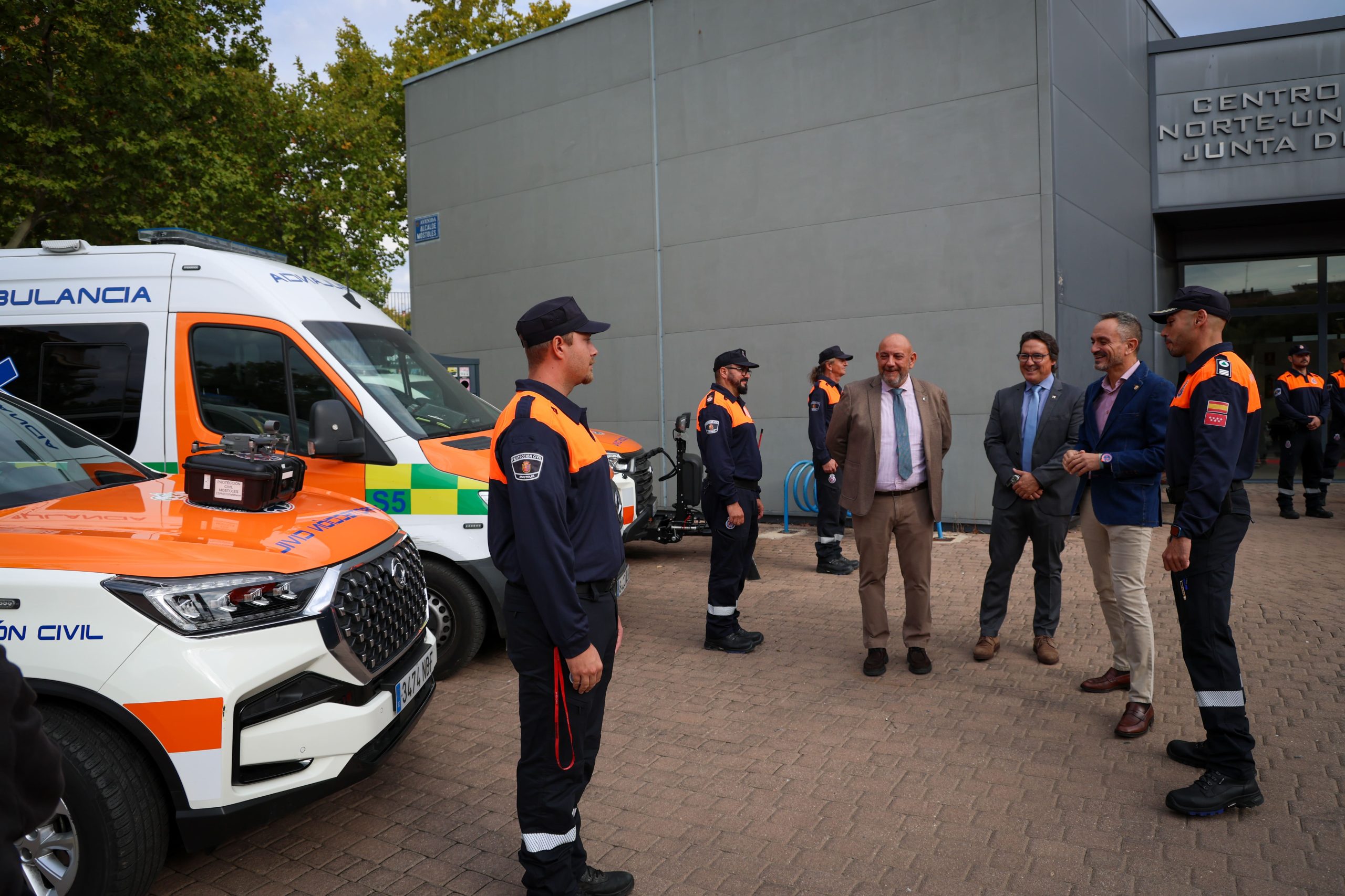 Móstoles celebró el 34 aniversario de la Agrupación de Voluntarios de Protección Civil