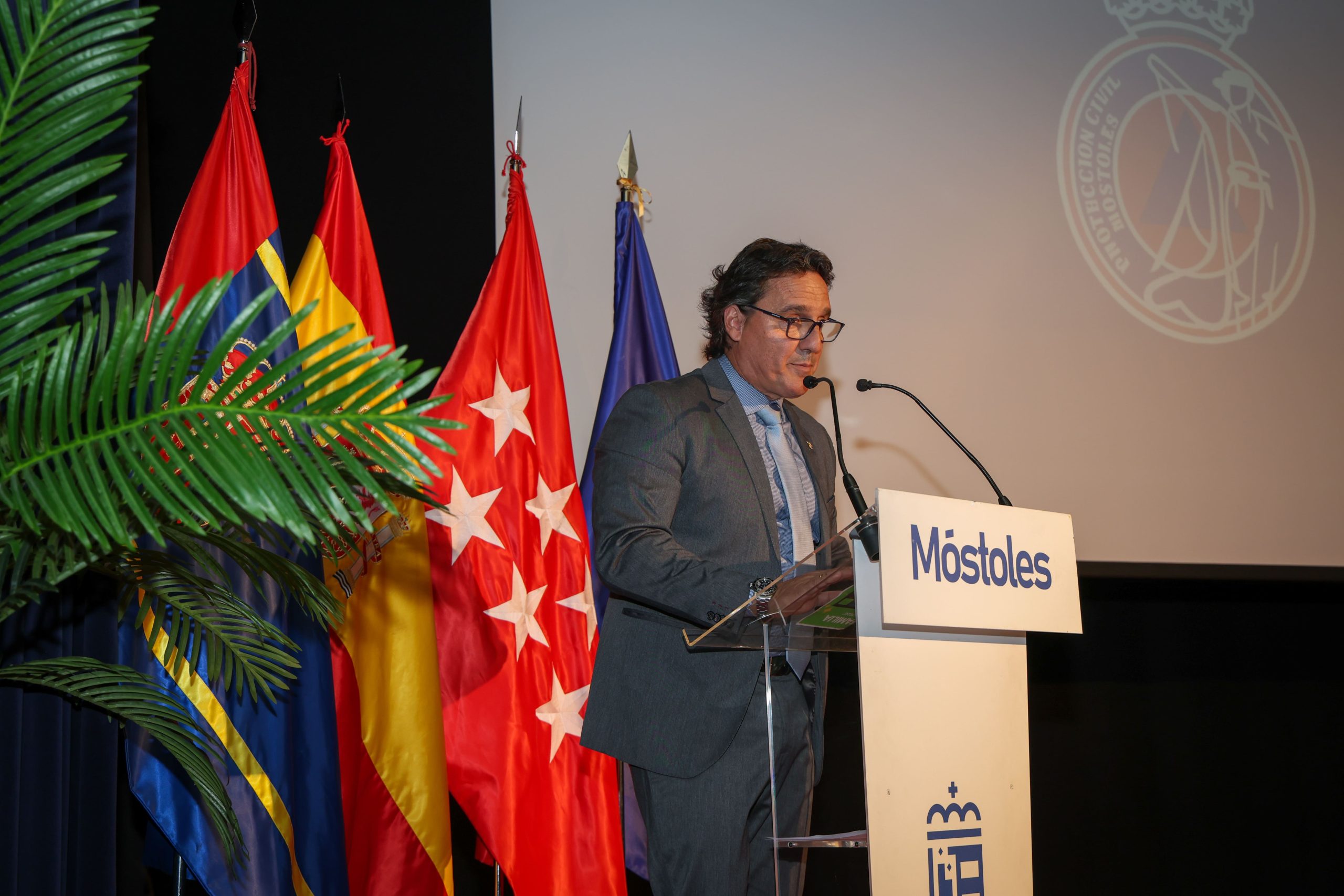 Móstoles celebró el 34 aniversario de la Agrupación de Voluntarios de Protección Civil