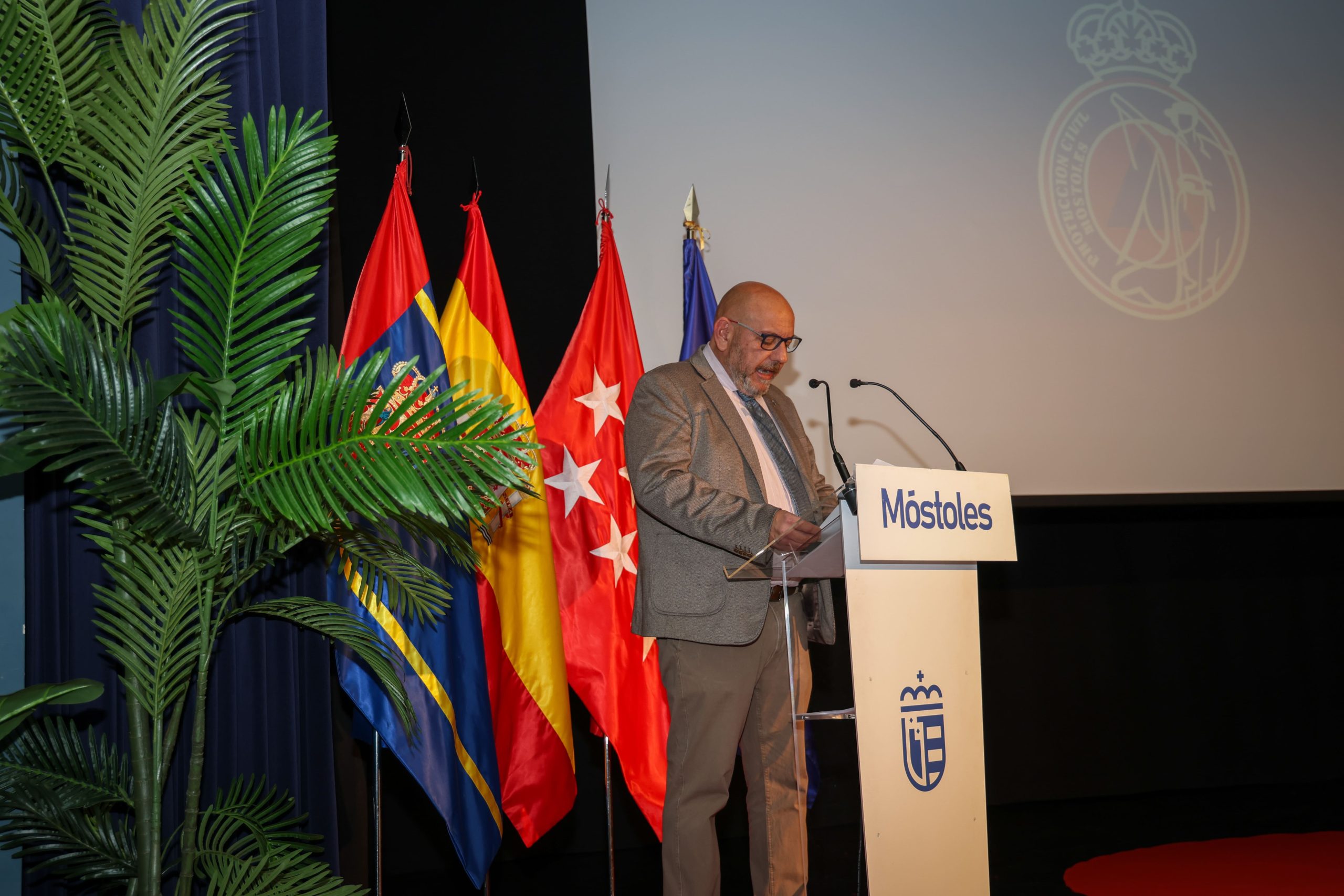 Móstoles celebró el 34 aniversario de la Agrupación de Voluntarios de Protección Civil