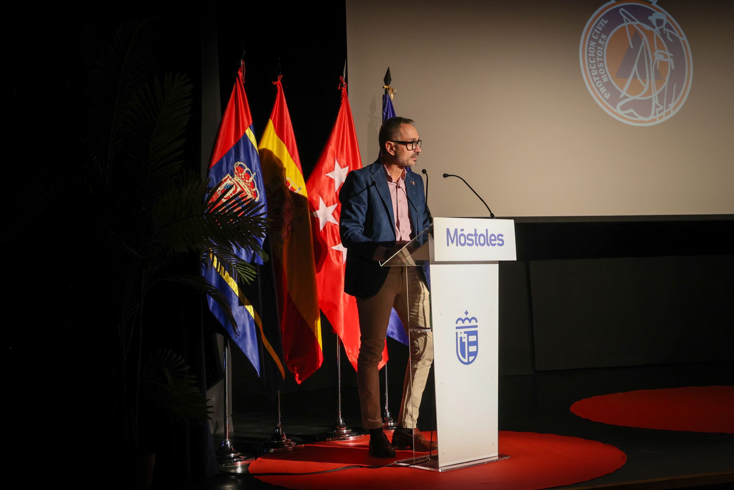 Móstoles celebró el 34 aniversario de la Agrupación de Voluntarios de Protección Civil