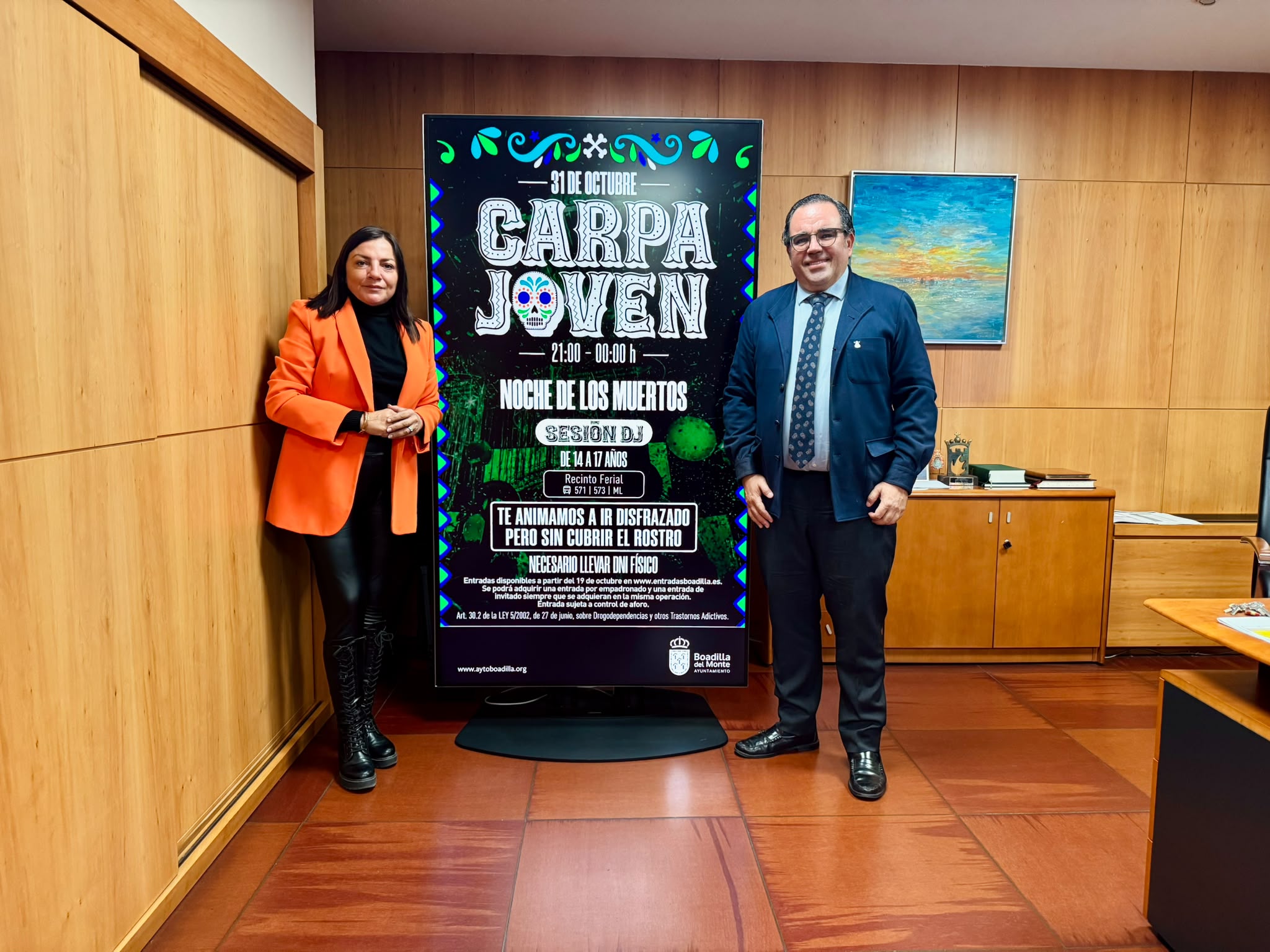 YA ESTÁN DISPONIBLES LAS ENTRADAS PARA LA CARPA JOVEN DE LA NOCHE DE MUERTOS