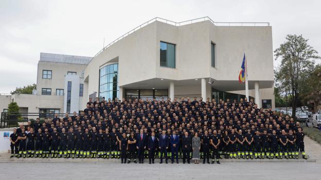 La Comunidad de Madrid refuerza su Cuerpo de Bomberos con 267 nuevos profesionales, la mayor promoción de su historia