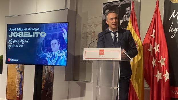 La Comunidad de Madrid rinde homenaje al torero madrileño Joselito por su trayectoria profesional
