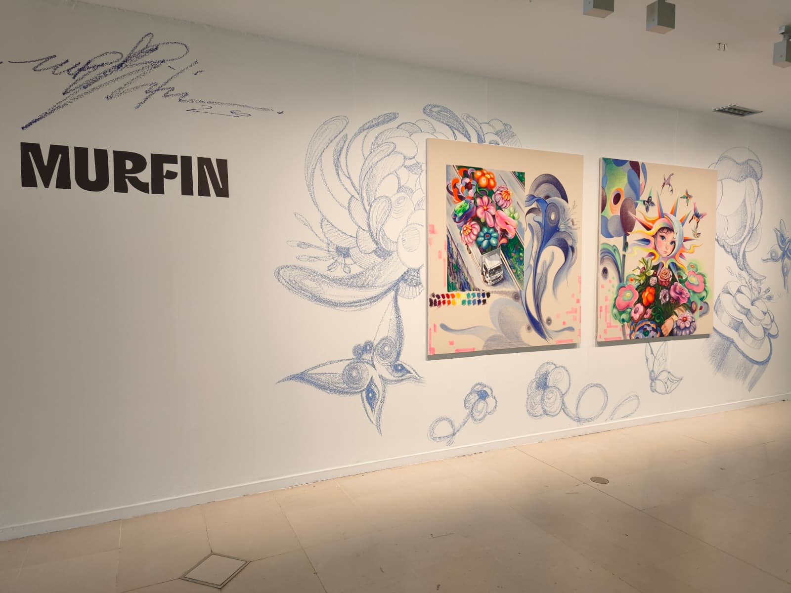 ‘Cartografía de lo imposible’, muestra del premiado artista Murfin