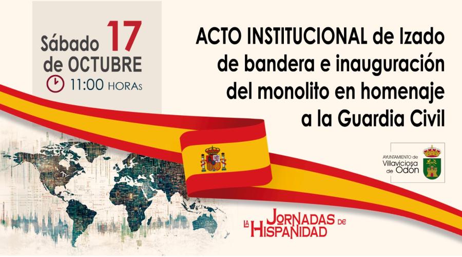 Villaviciosa de Odón rinde homenaje este sábado a la Guardia Civil