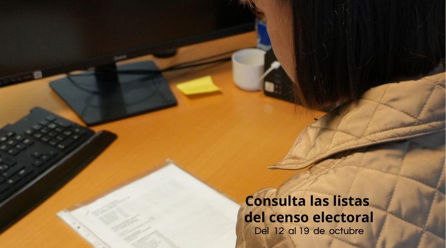 Del 12 al 19 de octubre se pueden consultar las listas del censo electoral para las elecciones generales del 29 de noviembre