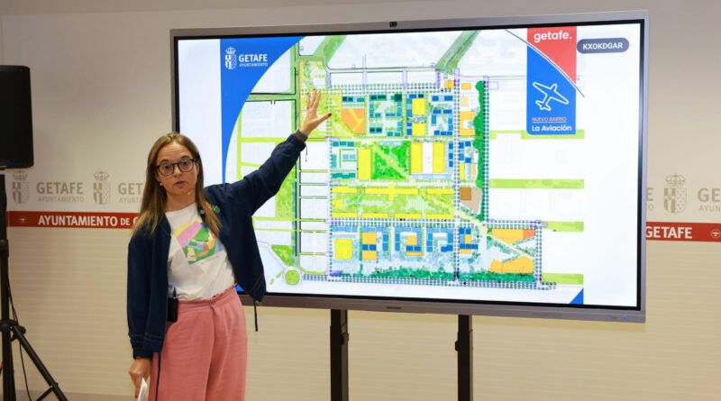 Getafe presenta ‘Calle Larga’, el proyecto ganador del Concurso Internacional para el barrio de La Aviación