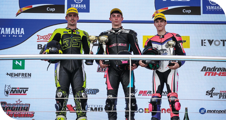 Marco García firma un nuevo doblete de victorias en el circuito de Jerez