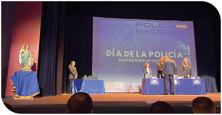 La Policía celebra el día de sus patronos "Los Santos Ángeles Custodios"