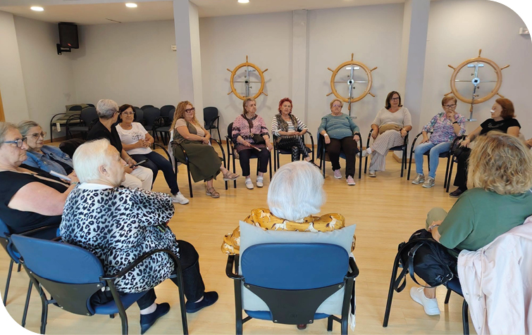 Éxito absoluto en el arranque del taller de teatro para mayores