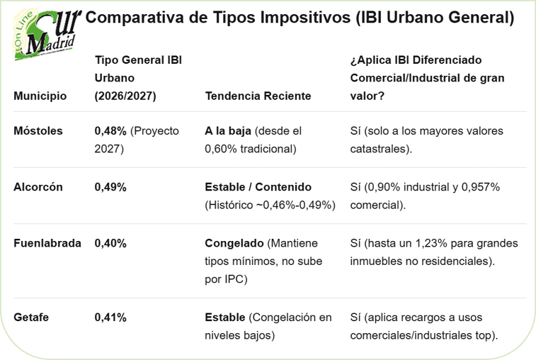 El Pleno aprueba una bajada del IBI que es insuficiente ya que ... ...Móstoles es de las ciudades más impositivas de sur de Madrid
