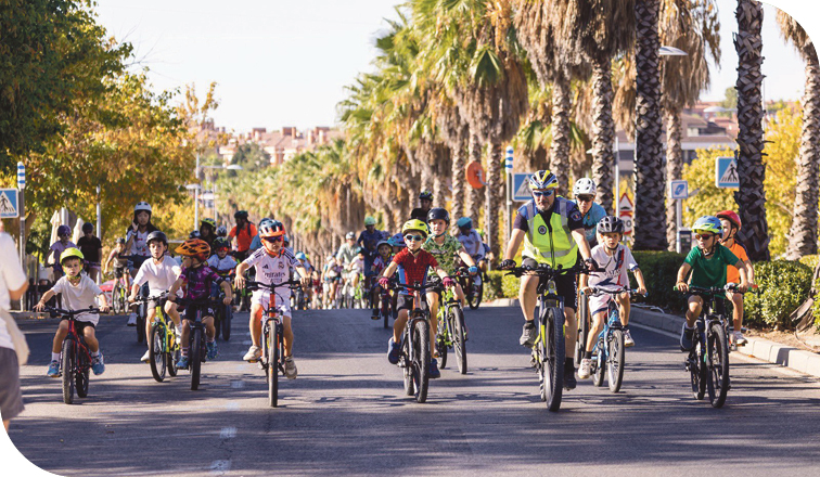 Boadilla celebra el Día de la Bicicleta en Familia