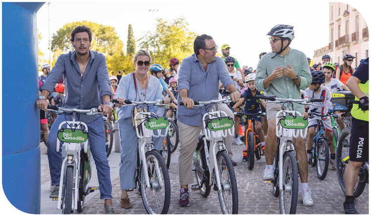 Boadilla celebra el Día de la Bicicleta en Familia