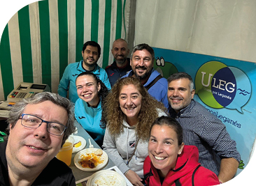La caseta de ULEG vuelve a ser un referente en las fiestas de San Nicasio de Leganés