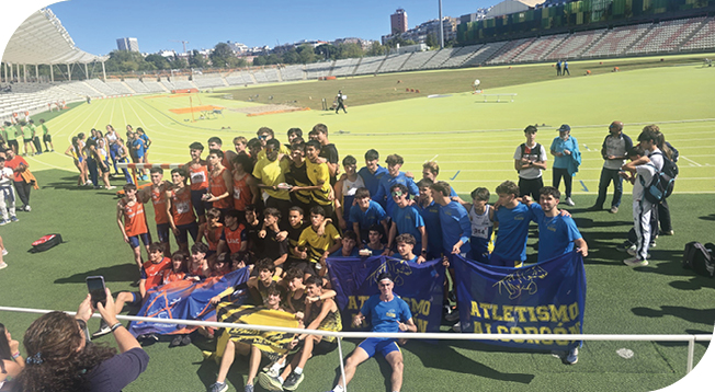 Atletismo Alcorcón vive un intenso fin de semana con medalla para su cantera