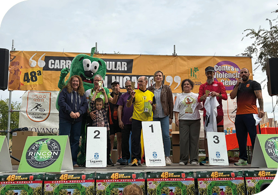 La 48ª Carrera Popular de San Nicasio reúne a corredores en las fiestas de Leganés