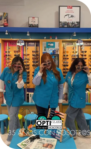 Opticlass Centro Óptico celebra 35 años cuidando de la salud visual de las familias de Móstoles