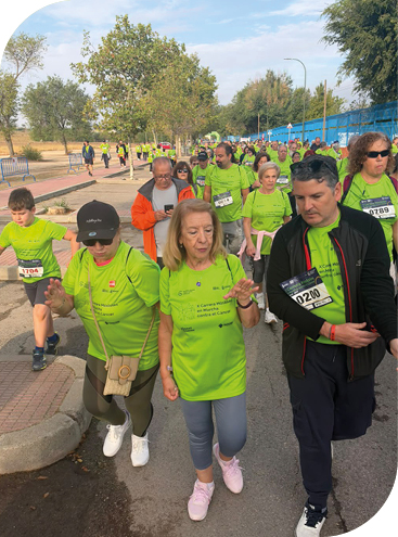 Móstoles unido contra el cáncer en la 
X edición de su carrera contra el cáncer