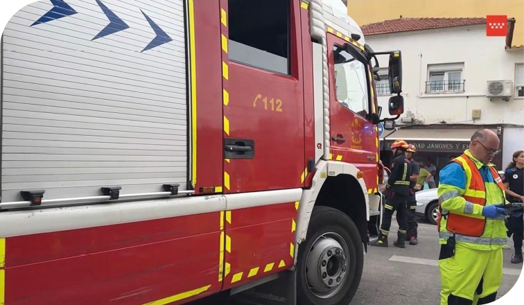 Un trabajador fallece en la 
Calle Montero de Móstoles tras sufrir un accidente laboral