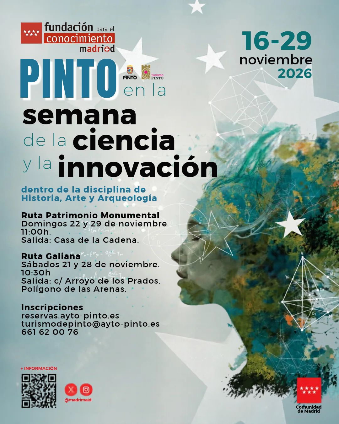 Pinto participa en la Semana de la Ciencia y la Innovación de la Comunidad de Madrid