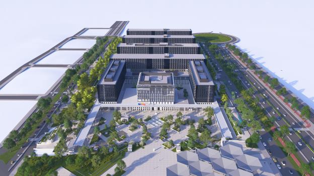 La Comunidad de Madrid comienza a levantar los edificios de la futura Ciudad de la Justicia de Madrid