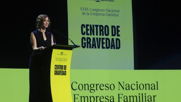 Díaz Ayuso defiende medidas de apoyo a la empresa familiar frente a quienes pretenden “apuntalar un modo de vida e ideas comunistas”