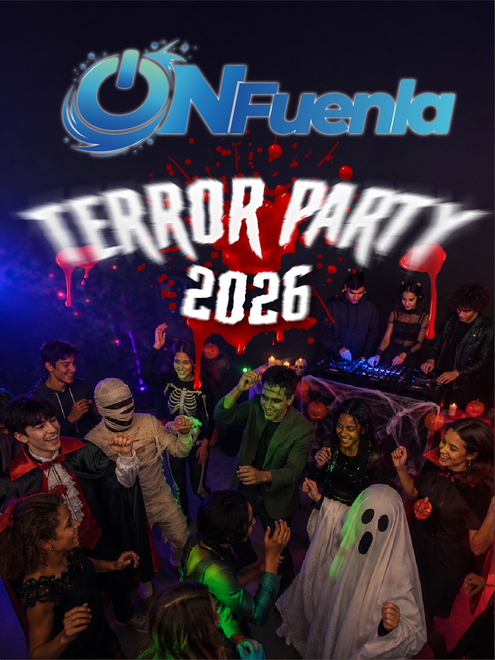La Pollina acoge la décima edición del Pueblo Fantasma, la Fiesta Familiar de Halloween