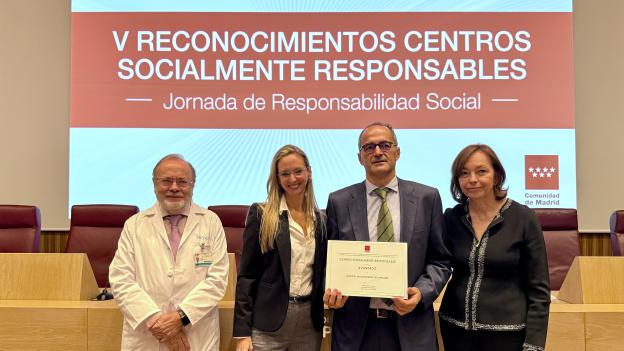 El Hospital público del Henares, distinguido por su responsabilidad sociosanitaria
