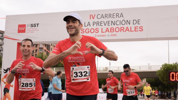 La IV Carrera por la Prevención de Riesgos Laborales de la Comunidad de Madrid consolida su éxito de participación