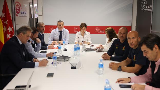 La Comunidad de Madrid moviliza recursos de la ASEM 112 para colaborar en la respuesta al accidente ferroviario en la provincia de Toledo