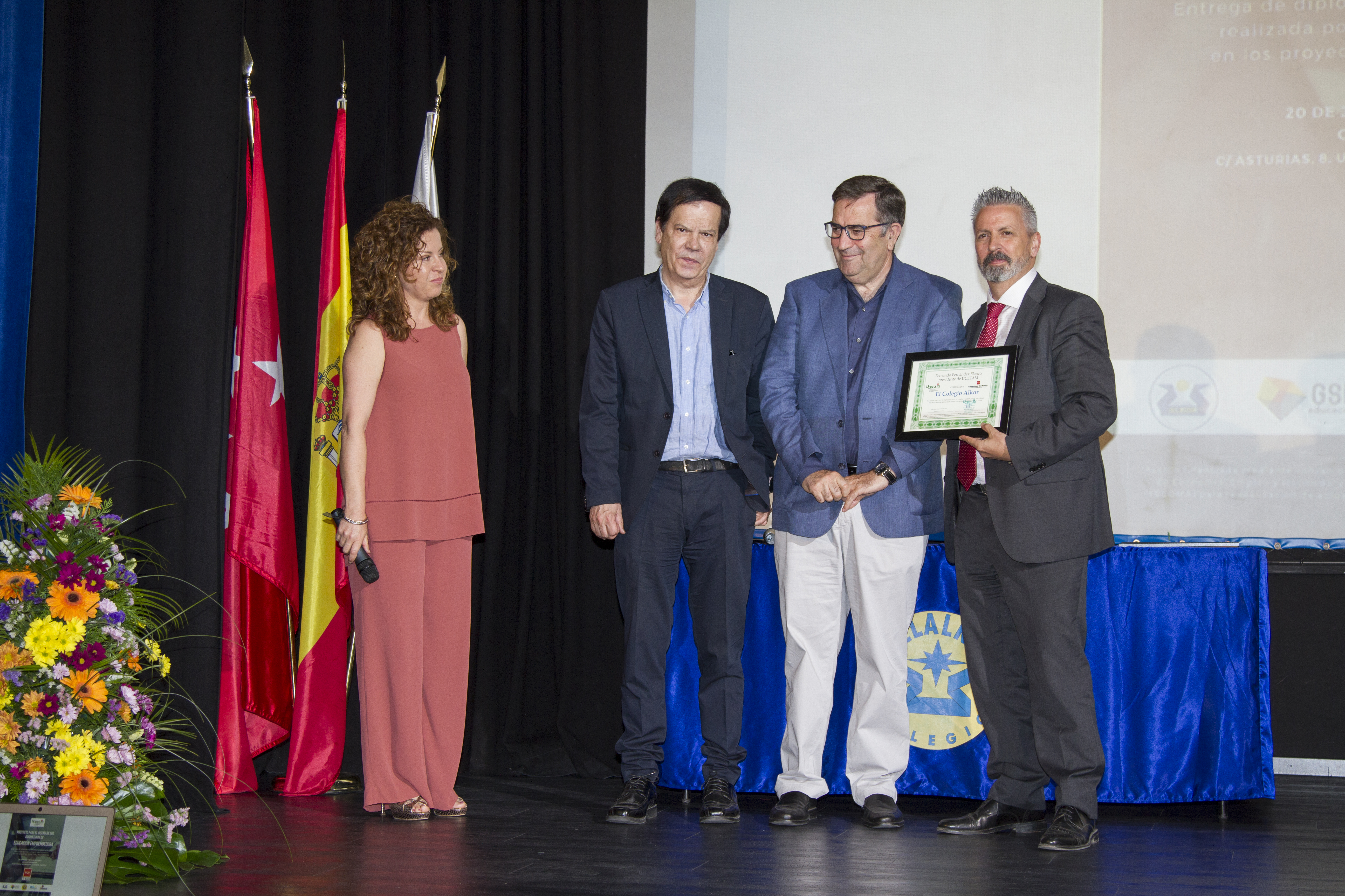 Entrega diploma Alkor