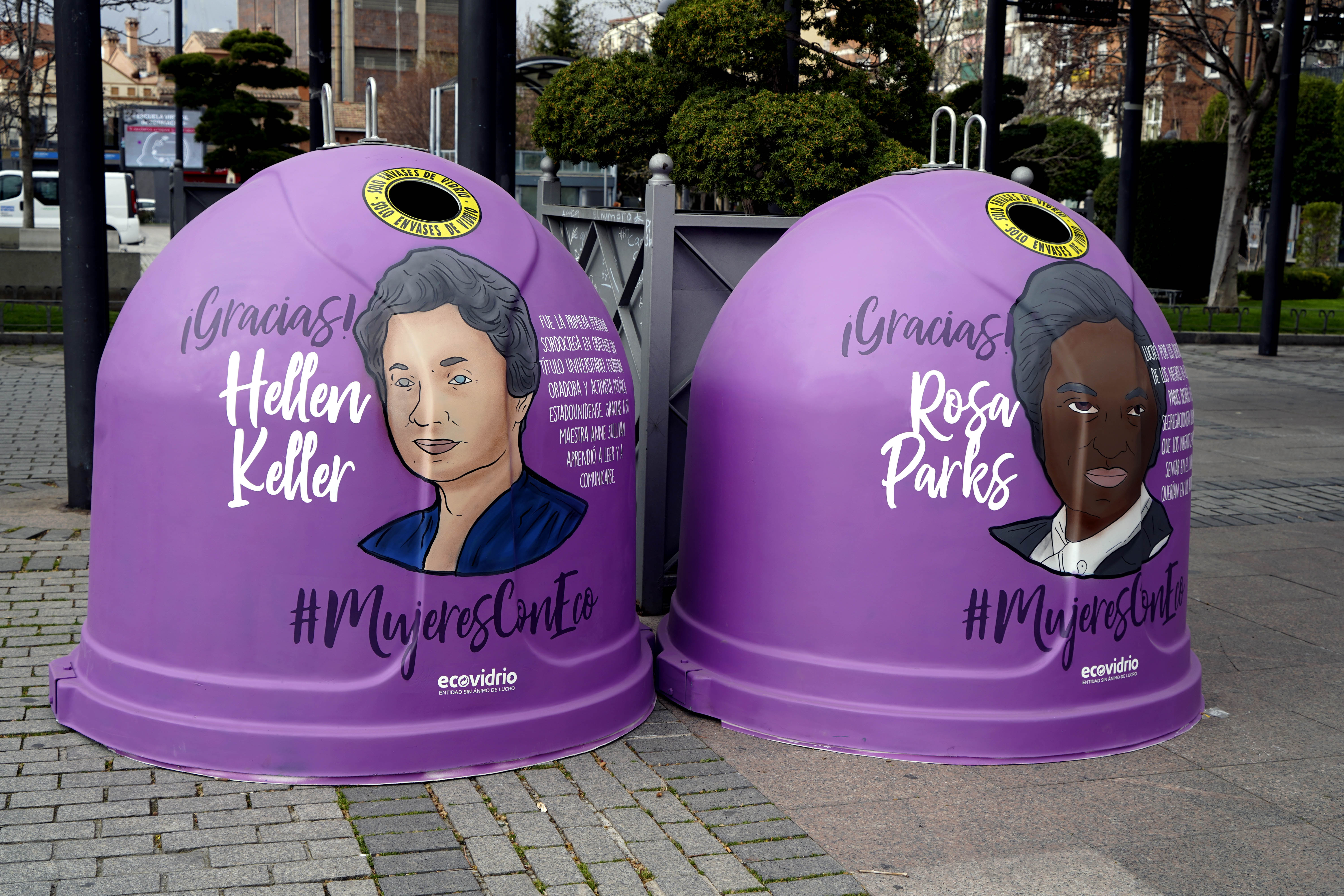 Texto Alternativo: Móstoles lanza “Mujeres con eco” para dar visibilidad a las mujeres en la Historia y fomentar el reciclaje
