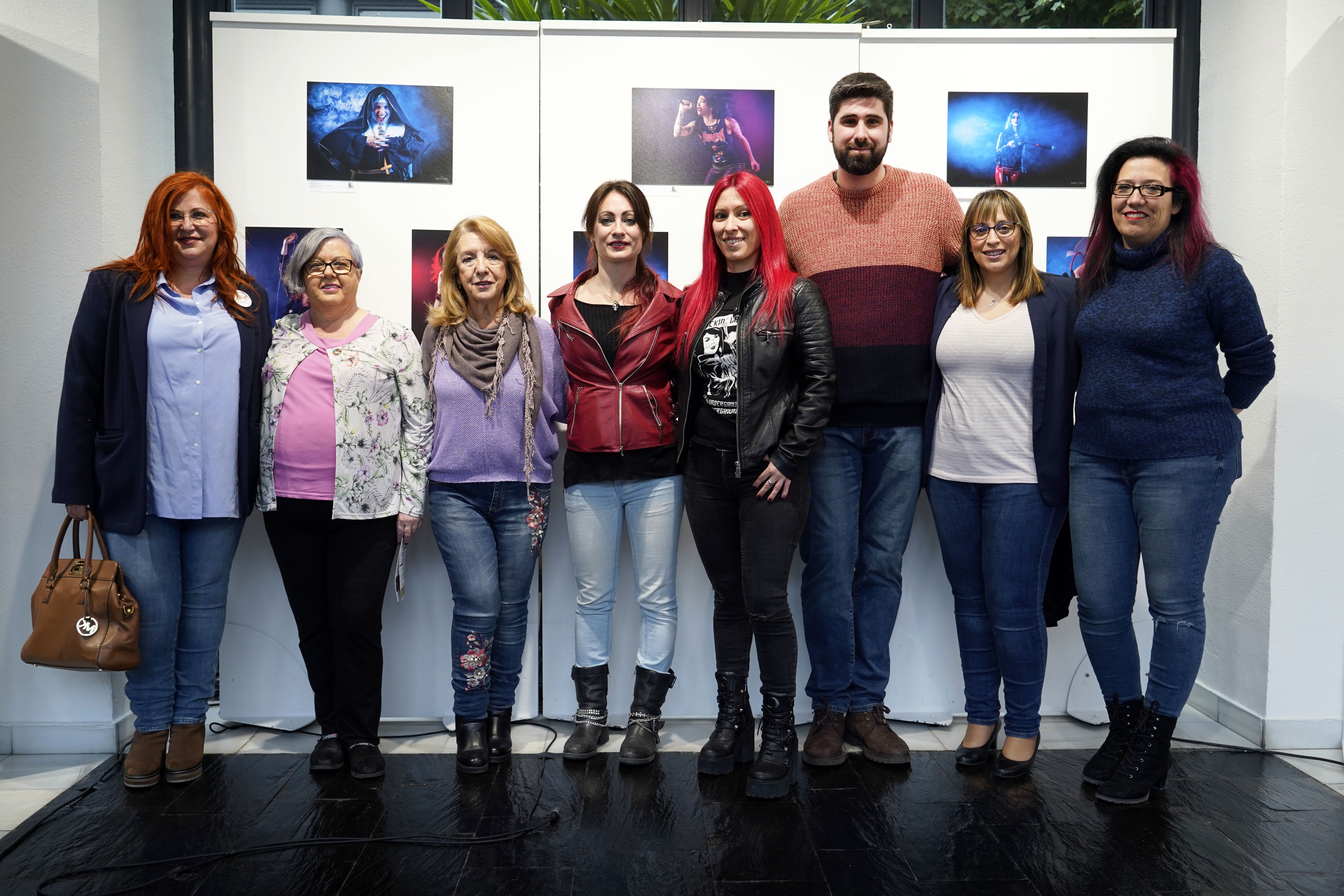 Texto Alternativo: La mujer en la música rock y metal, objeto de una exposición fotográfica en Móstoles