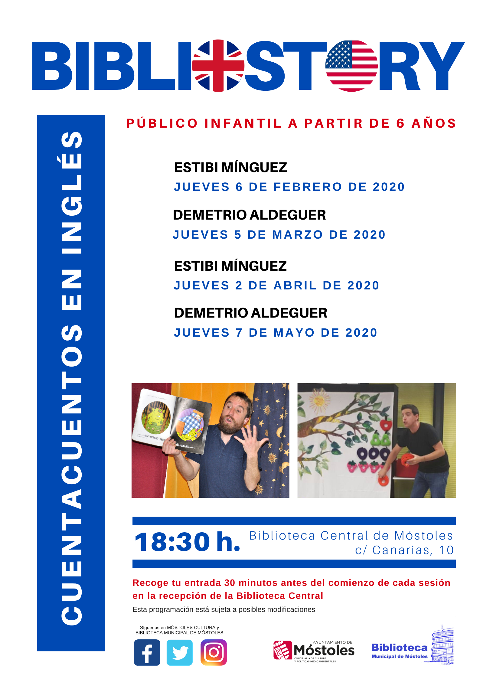 Texto Alternativo: Agenda cultural de la semana del 2 al 8 de marzo