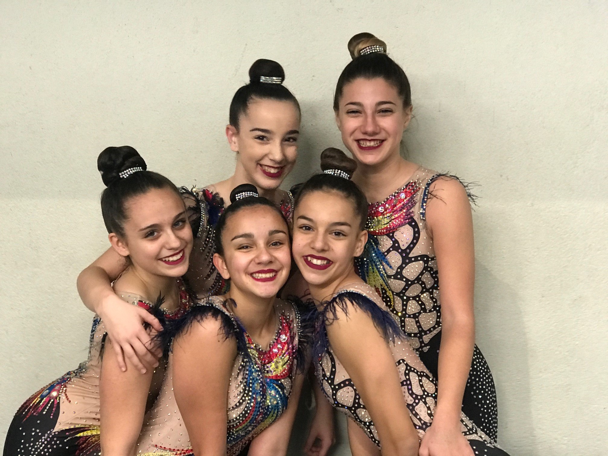Texto Alternativo: Exhibición de los conjuntos del Club de Gimnasia Ciudad de Móstoles