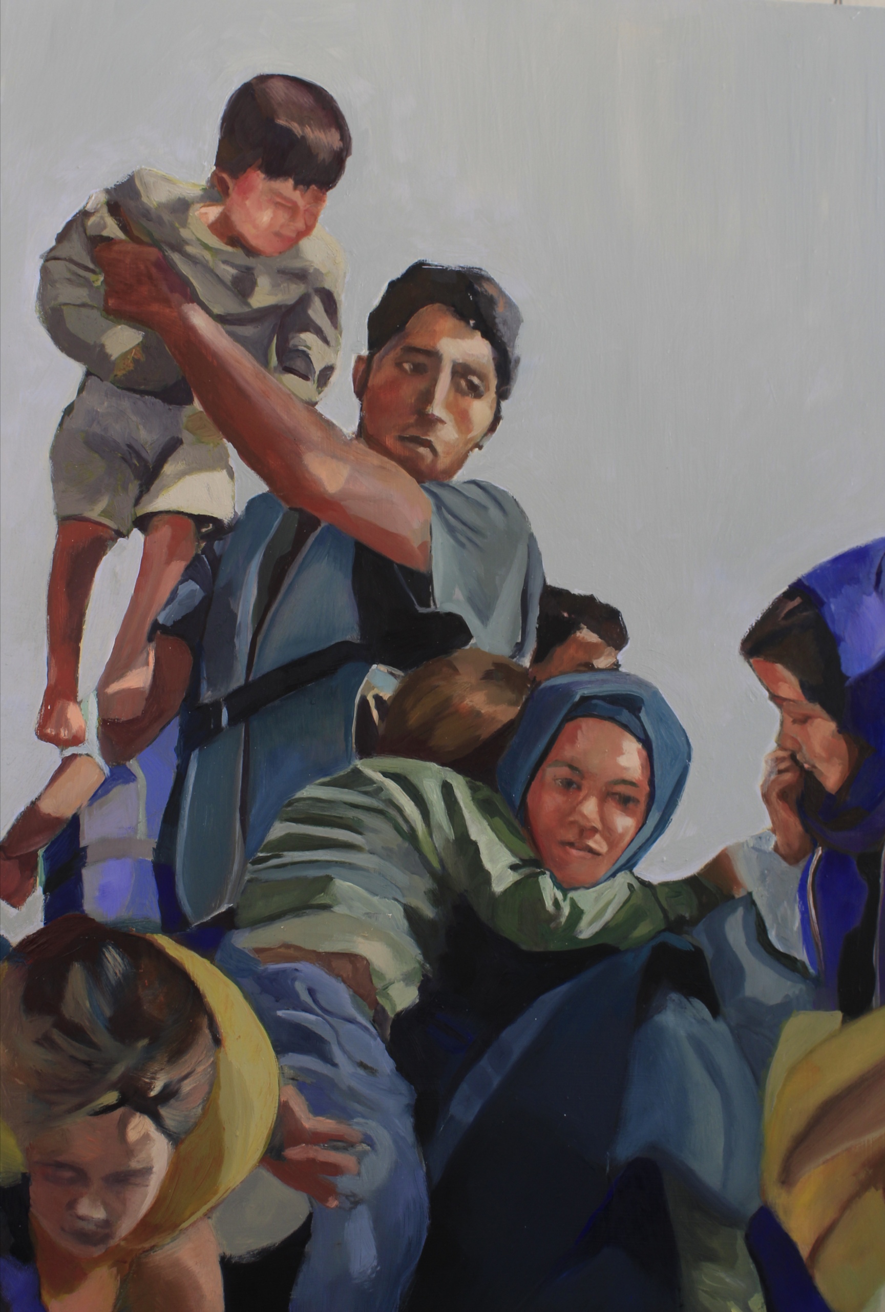 Texto Alternativo: La exposición “Tránsitos”, hasta el 30 de marzo, en el Centro Sociocultural Norte-Universidad