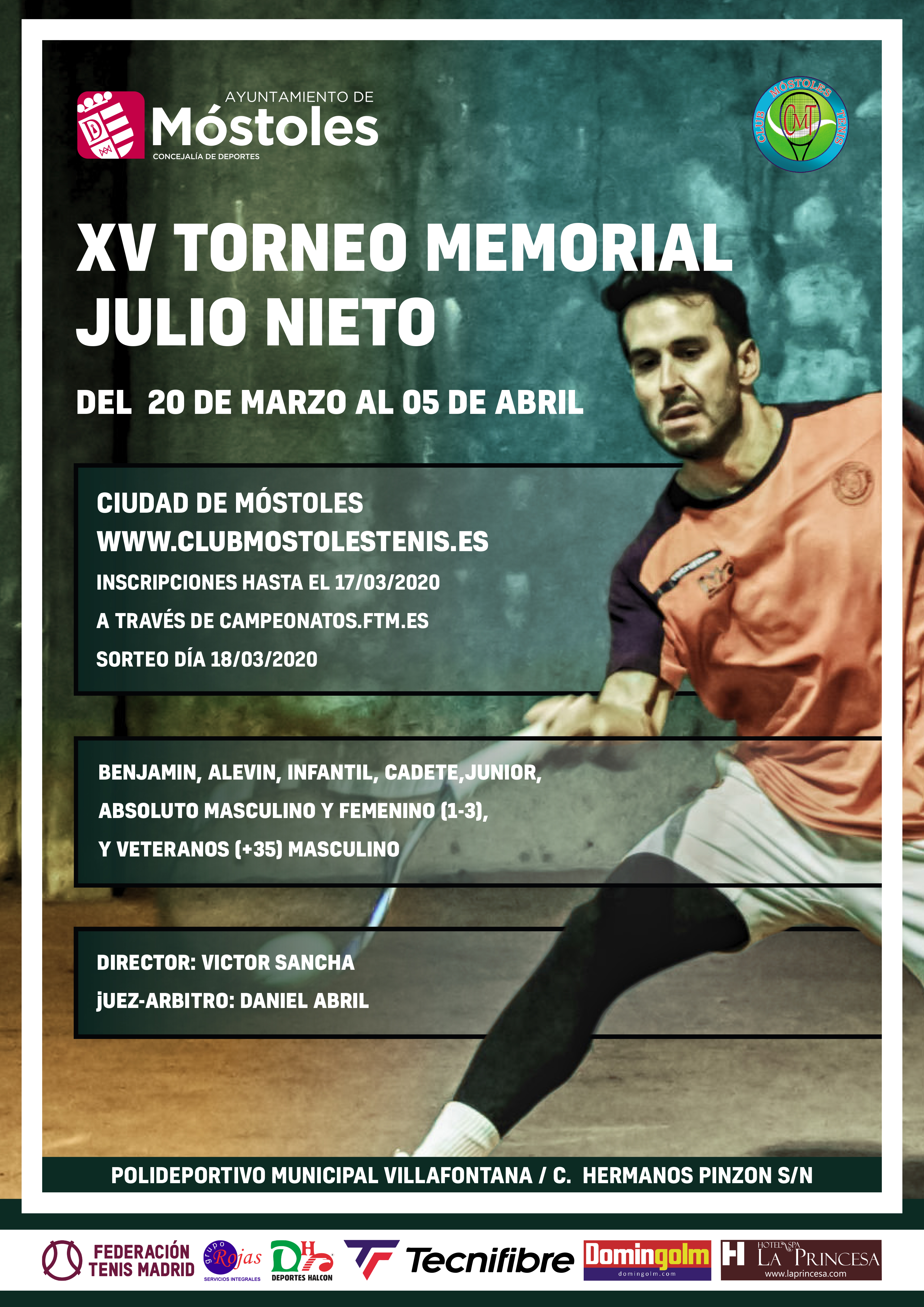 Texto Alternativo: El Polideportivo Municipal de Villafontana acoge el XV Torneo Memorial Julio Nieto