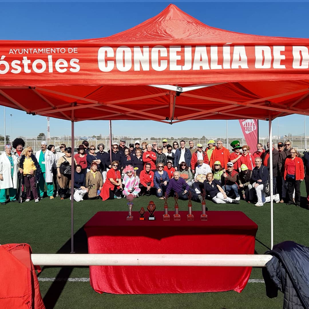 Texto Alternativo: Cerca de 100 jugadores se dan cita en Móstoles para disputar el XV Torneo de Ground Golf de Carnaval