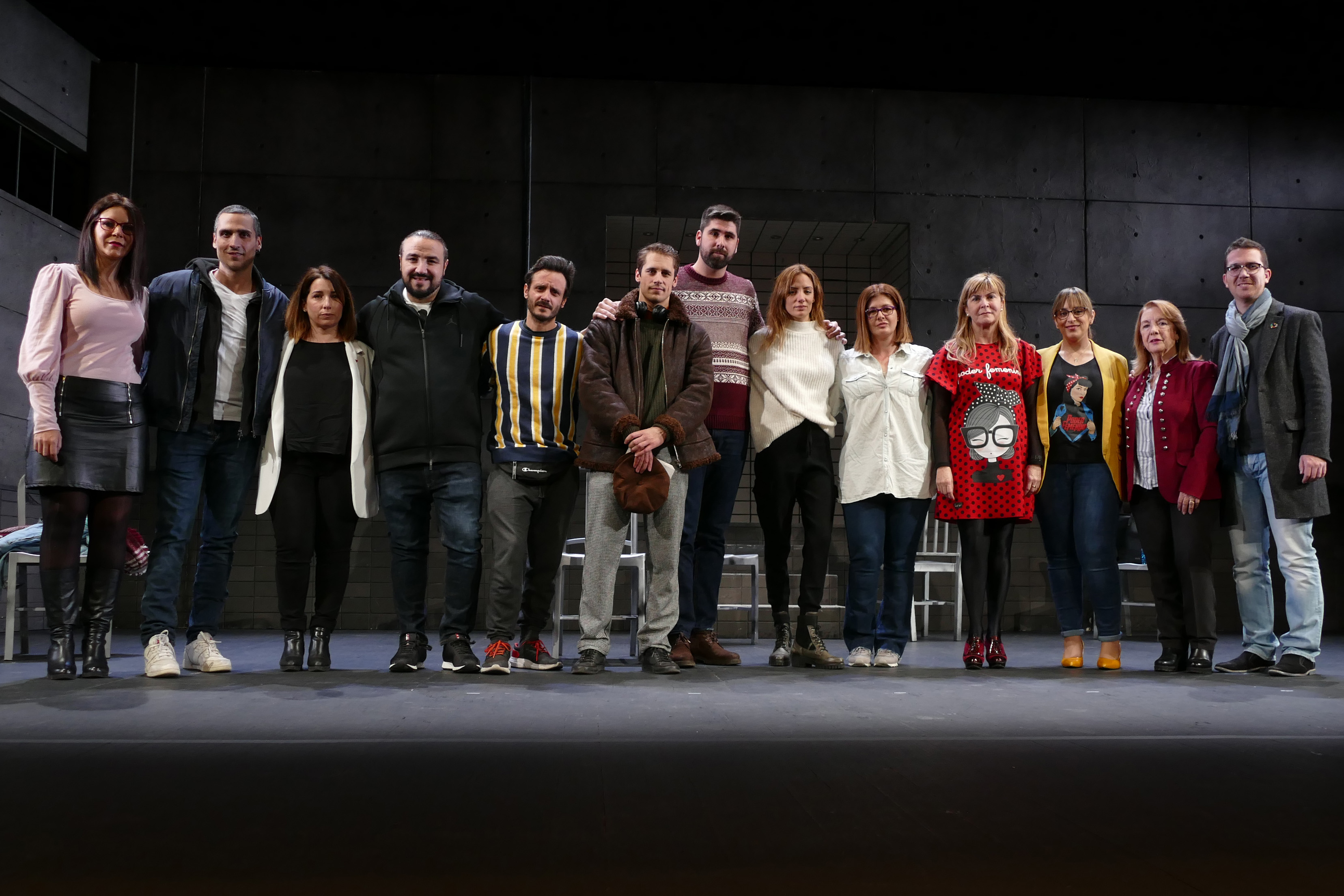Texto Alternativo: La obra “Jauría” llenó el Teatro del Bosque