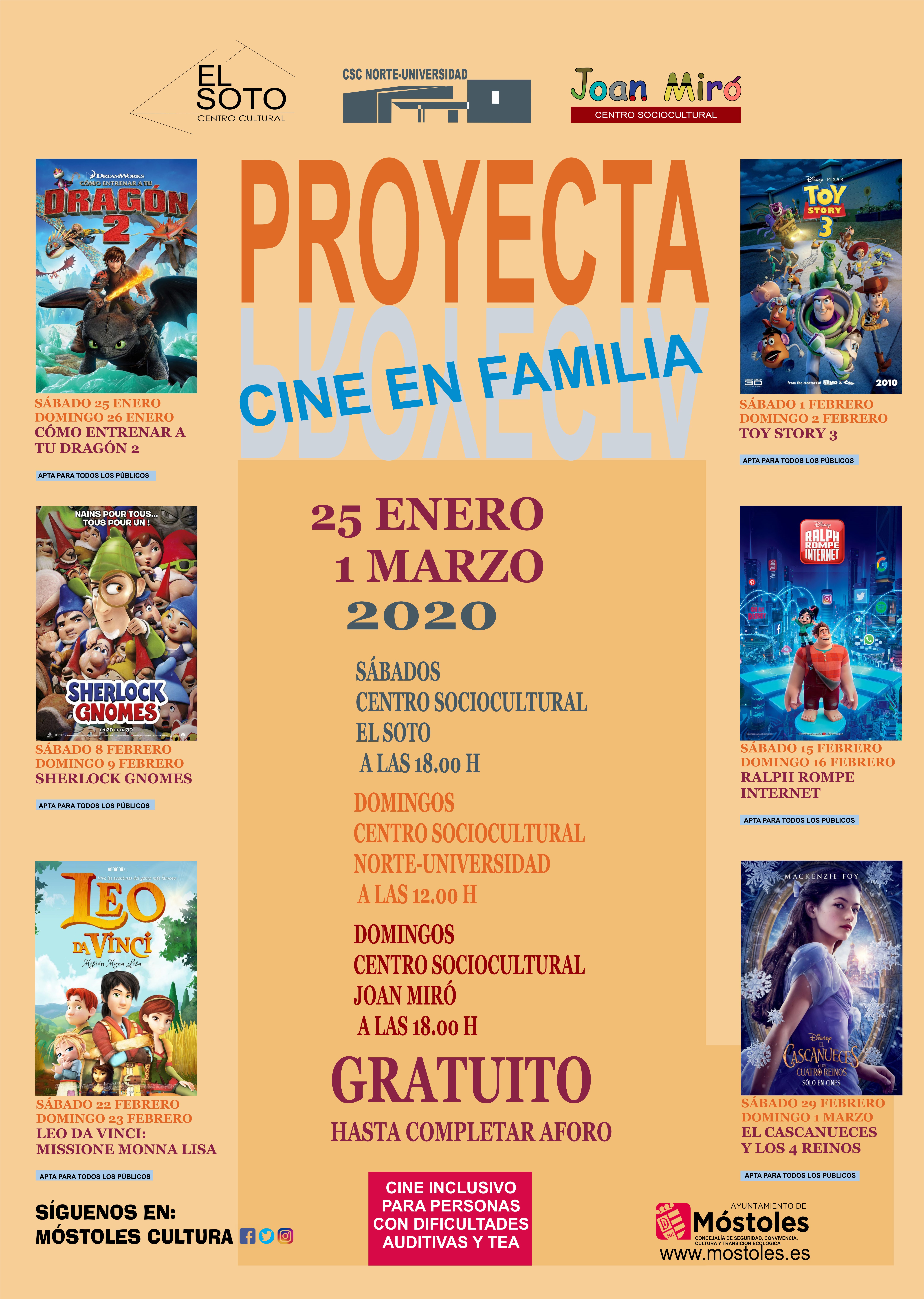 Texto Alternativo: Agenda cultural de la semana del 3 al 9 de febrero
