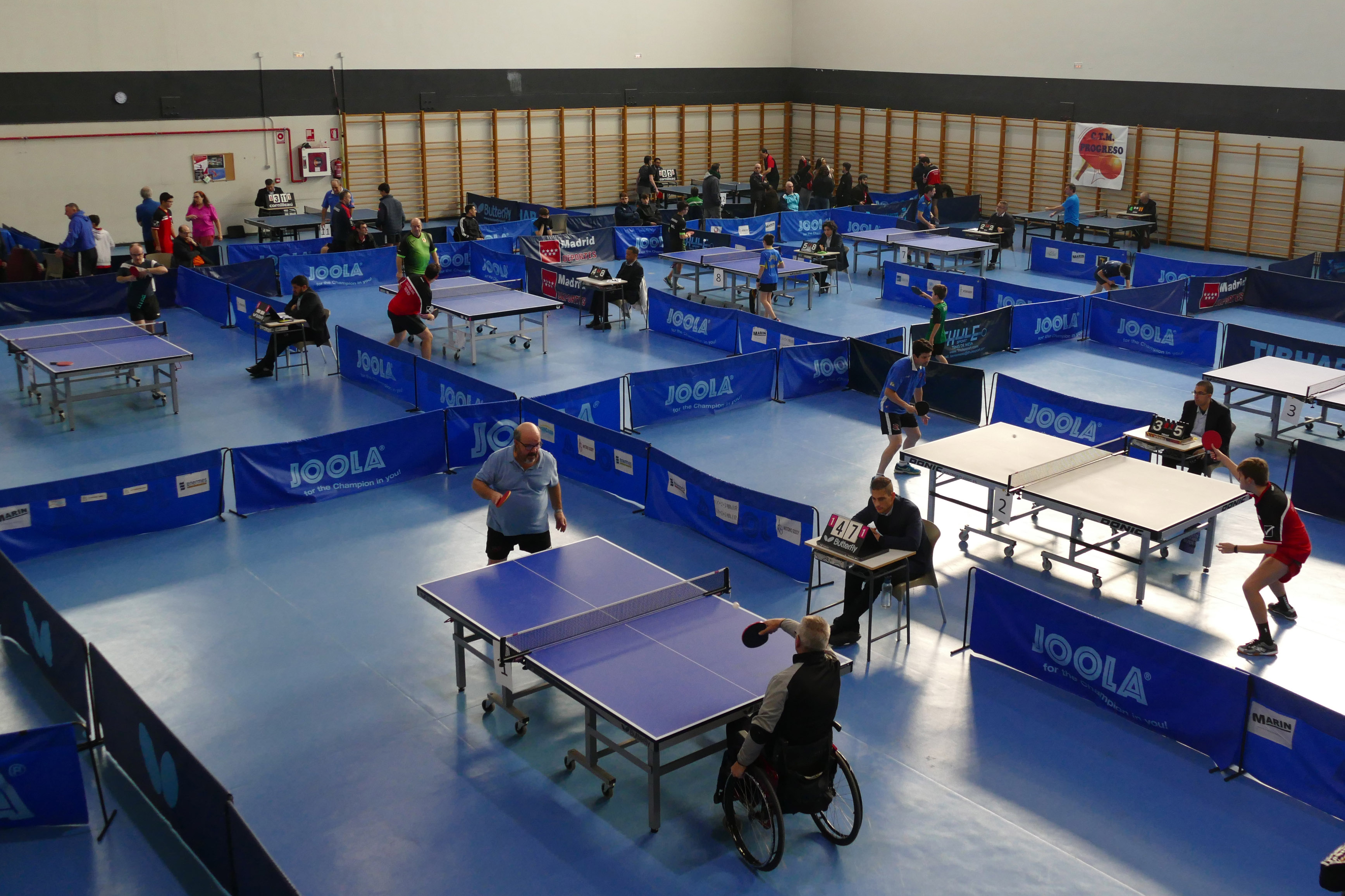Texto Alternativo: Se disputó el Open Circuito Promoción de tenis de mesa organizado por el CTM Progreso