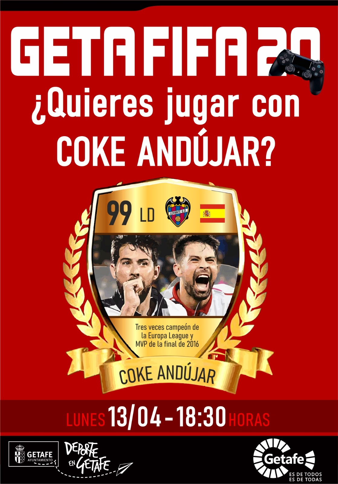 Texto Alternativo: Getafe une a aficionados al fútbol con sus ídolos a través del FIFA20
